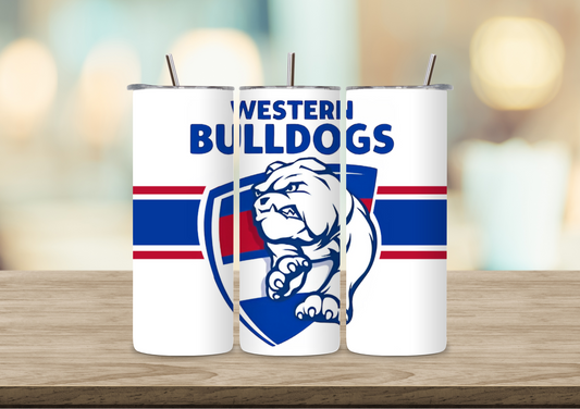 20oz Sublimation Tumbler - AFL Western Bulldogs