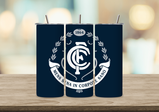20oz Sublimation Tumbler -AFL Carlton Football Club