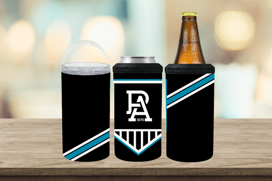 4 in 1 Can / Stubby Cooler AFL Adelaide Power