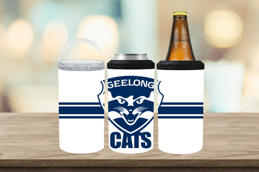 4 in 1 Can / Stubby Cooler AFL Geelong Cats