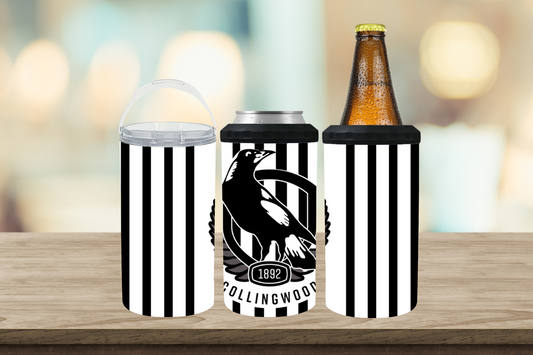 4 in 1 Can / Stubby Cooler ALF Collingwood Magpies