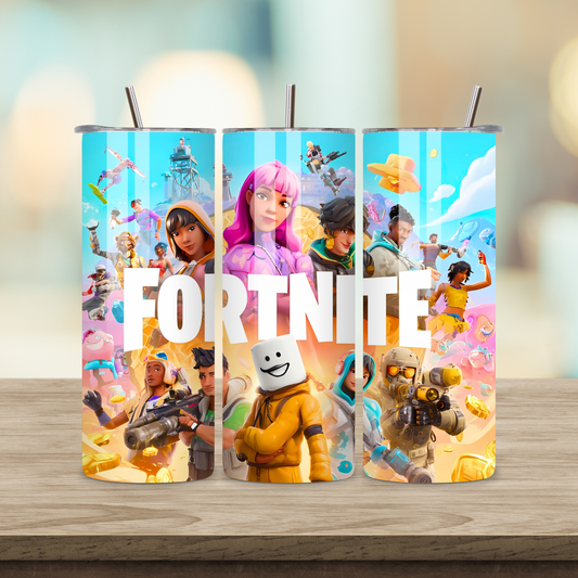 20oz Sublimation Tumbler - Fortnite 3