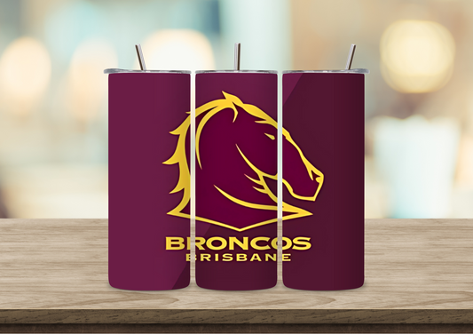 20oz Sublimation Tumbler NRL Brisbane Broncos