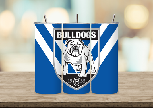 20oz Sublimation Tumbler NRL Canterbury Bulldogs