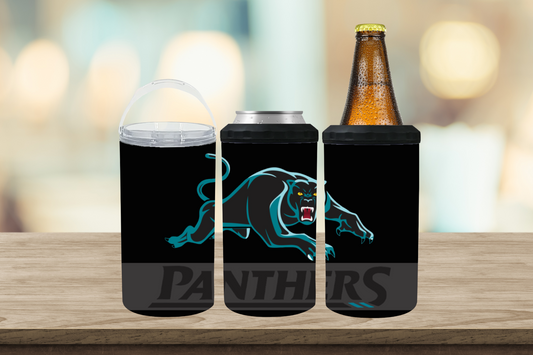 4 in 1 Can / Stubby Cooler NRL Penrith Panthers