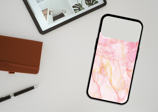 Pink Marble Phone Case Iphone 17