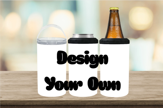 4 in 1 Can / Stubby Cooler Design Your Own Custom Cooler